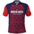 Custom Costa Rica Football Polo Shirt Los Ticos Unique Pattern