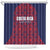 Costa Rica Football Shower Curtain Los Ticos Unique Pattern