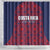 Costa Rica Football Shower Curtain Los Ticos Unique Pattern