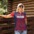 Custom Costa Rica Football Women Polo Shirt Los Ticos Unique Pattern