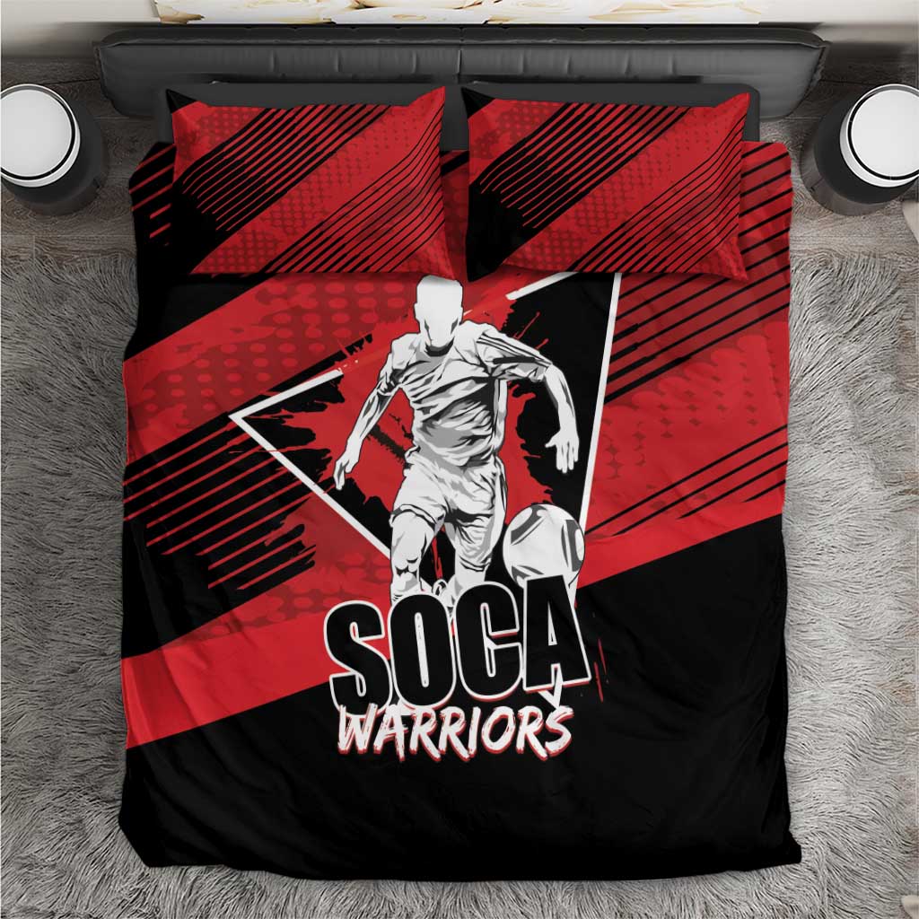 Trinidad and Tobago Football Bedding Set Soca Warriors In My Heart