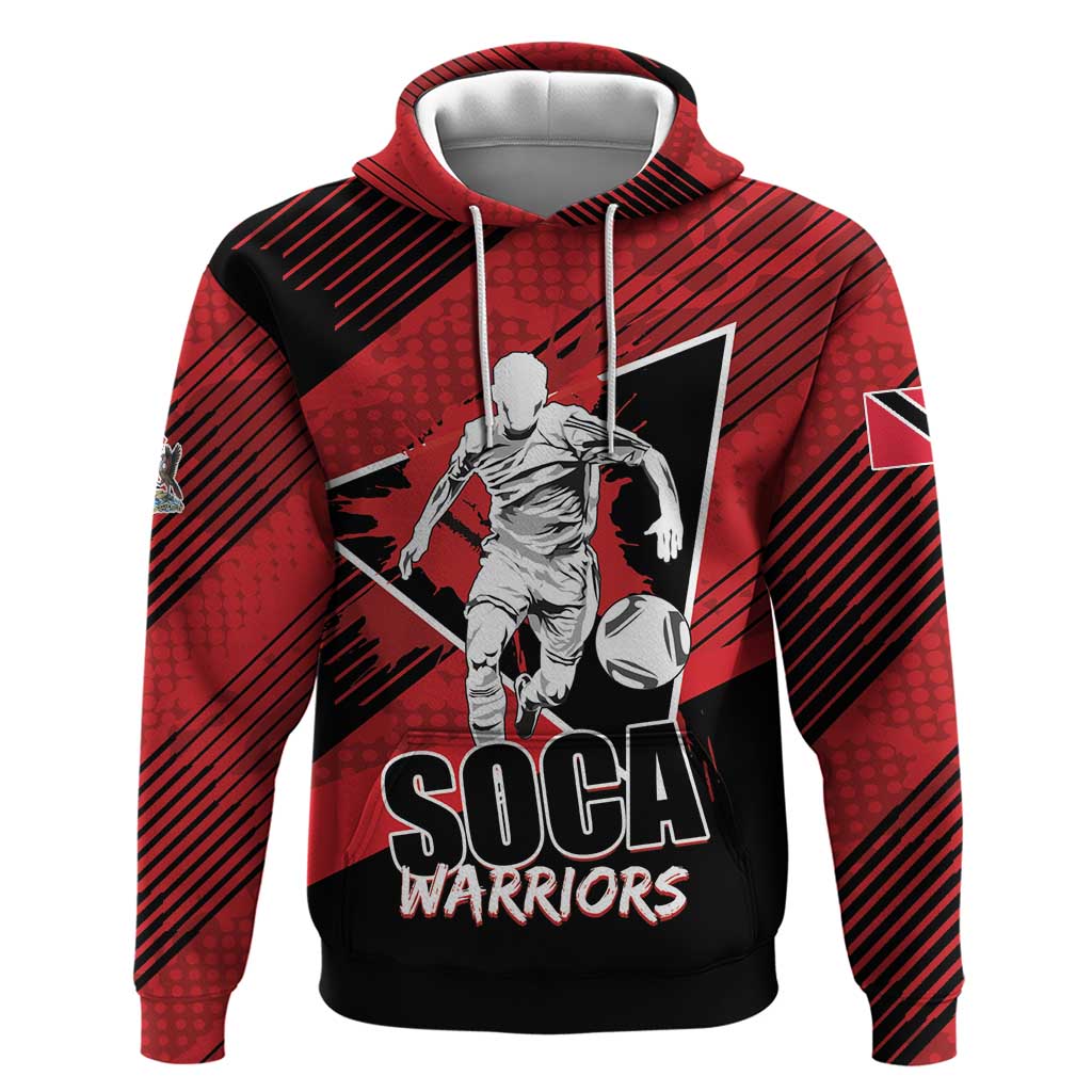 Custom Trinidad and Tobago Football Hoodie Soca Warriors In My Heart