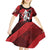 Custom Trinidad and Tobago Football Kid Short Sleeve Dress Soca Warriors In My Heart