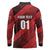 Custom Trinidad and Tobago Football Long Sleeve Polo Shirt Soca Warriors In My Heart