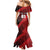 Custom Trinidad and Tobago Football Mermaid Dress Soca Warriors In My Heart