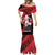 Custom Trinidad and Tobago Football Mermaid Dress Soca Warriors In My Heart