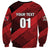 Custom Trinidad and Tobago Football Sweatshirt Soca Warriors In My Heart