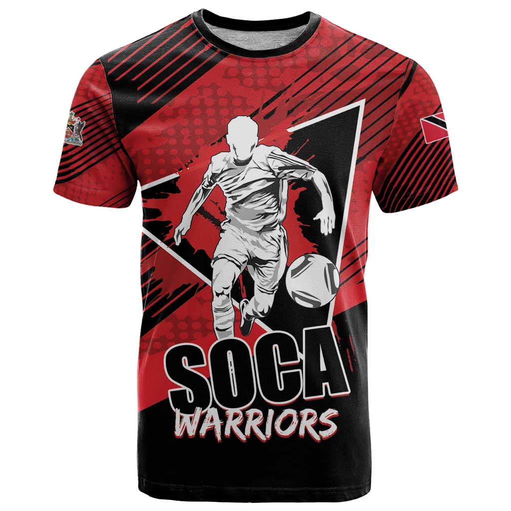 Custom Trinidad and Tobago Football T Shirt Soca Warriors In My Heart