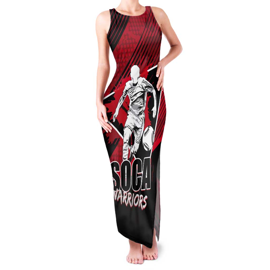 Custom Trinidad and Tobago Football Tank Maxi Dress Soca Warriors In My Heart