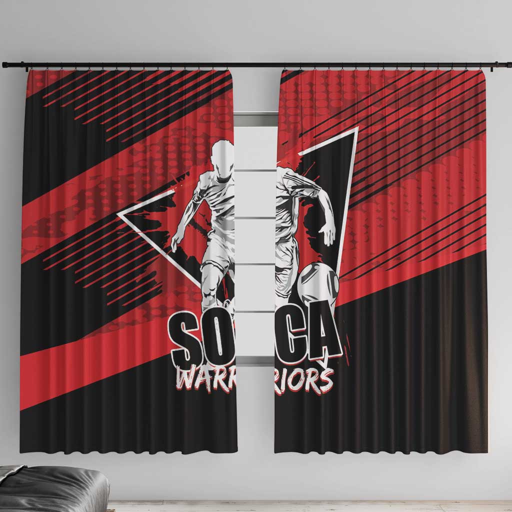 Trinidad and Tobago Football Window Curtain Soca Warriors In My Heart