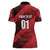 Custom Trinidad and Tobago Football Women Polo Shirt Soca Warriors In My Heart