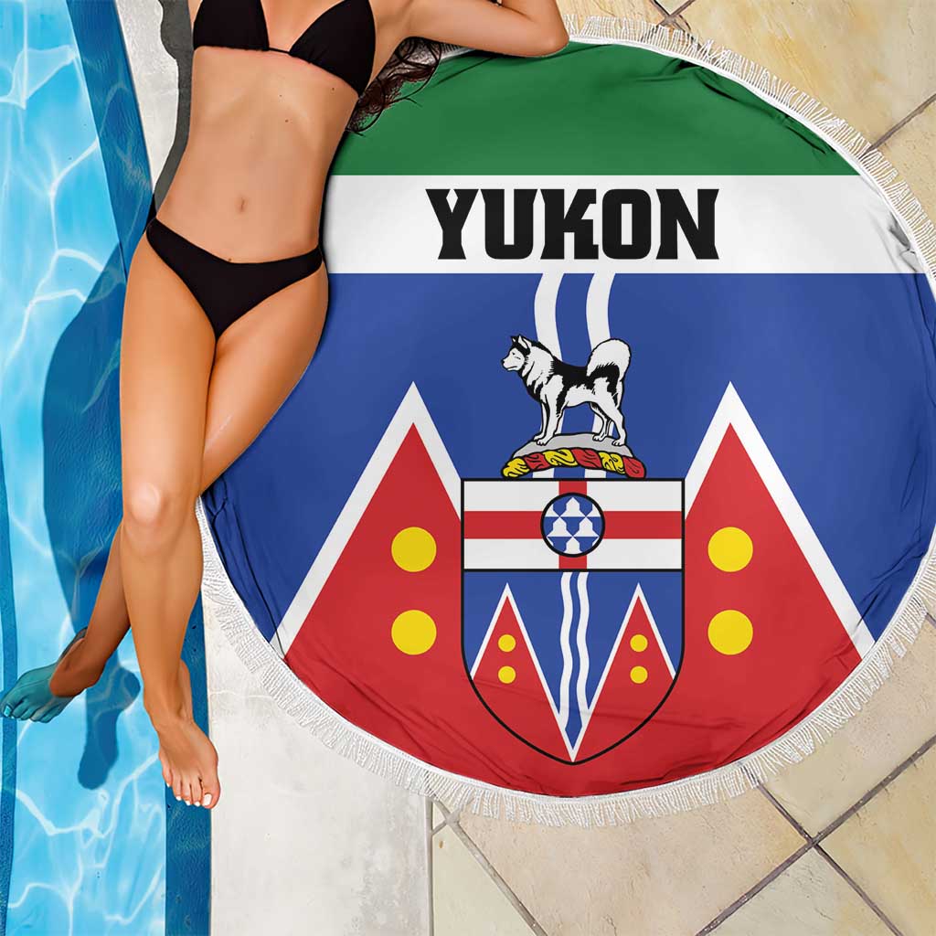 Canada Yukon Territories Beach Blanket Larger Than Life