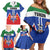 Personalized Canada Yukon Territories Family Matching Off Shoulder Short Dress and Hawaiian Shirt Larger Than Life