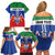 Personalized Canada Yukon Territories Family Matching Off Shoulder Short Dress and Hawaiian Shirt Larger Than Life