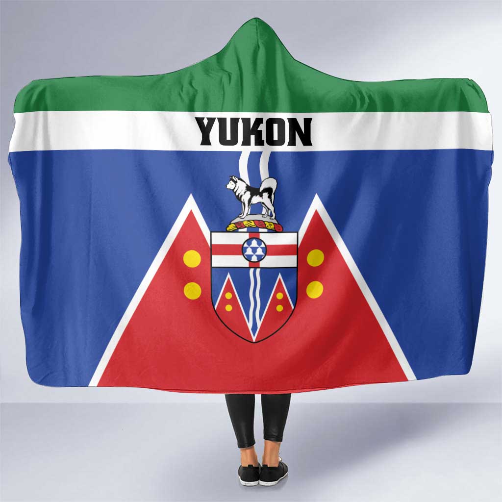 Canada Yukon Territories Hooded Blanket Larger Than Life