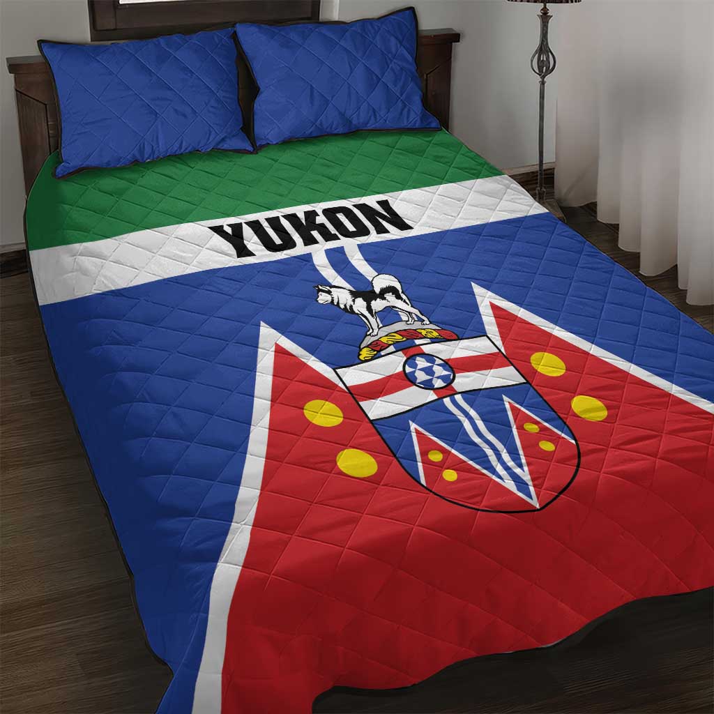 Canada Yukon Territories Quilt Bed Set Larger Than Life