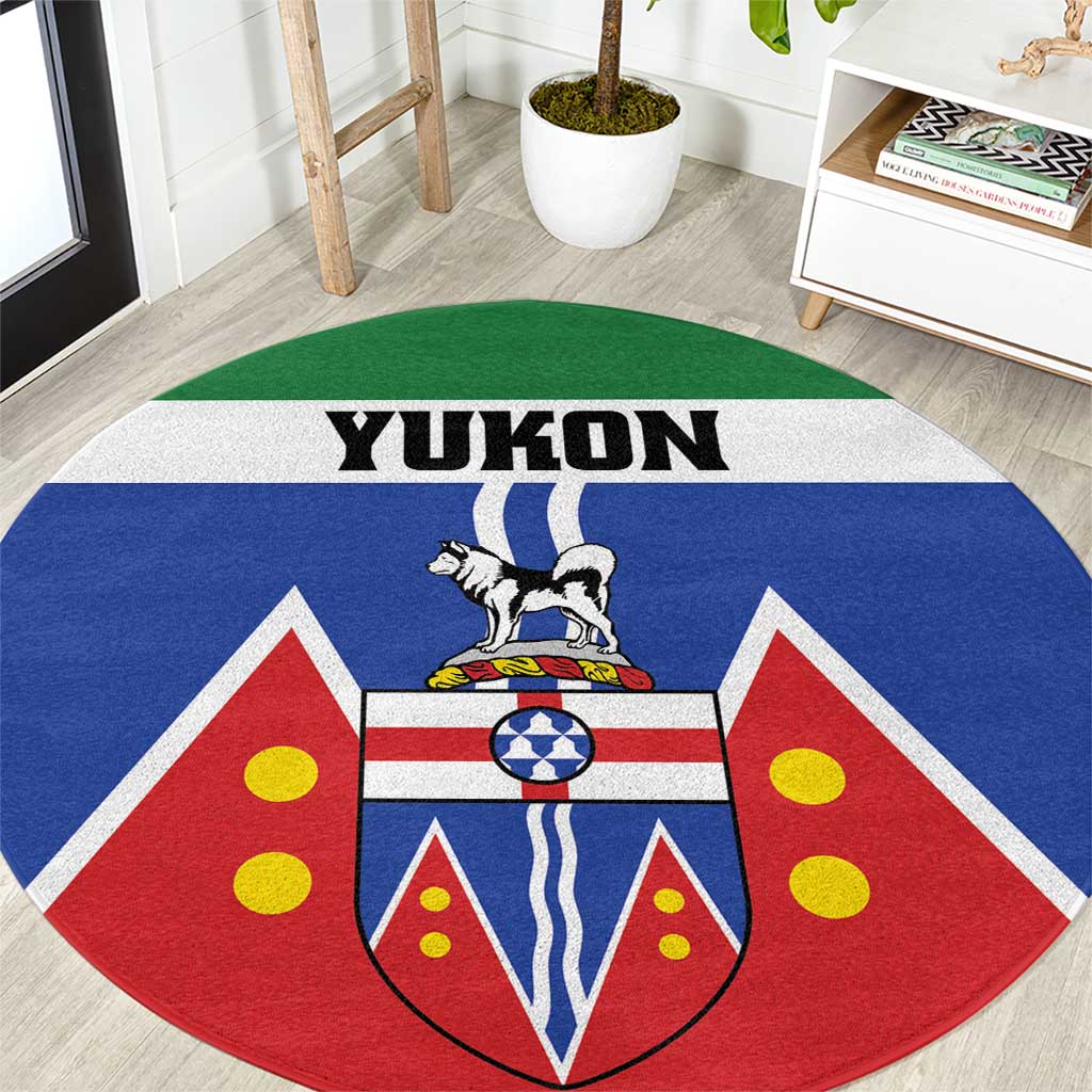 Canada Yukon Territories Round Carpet Larger Than Life