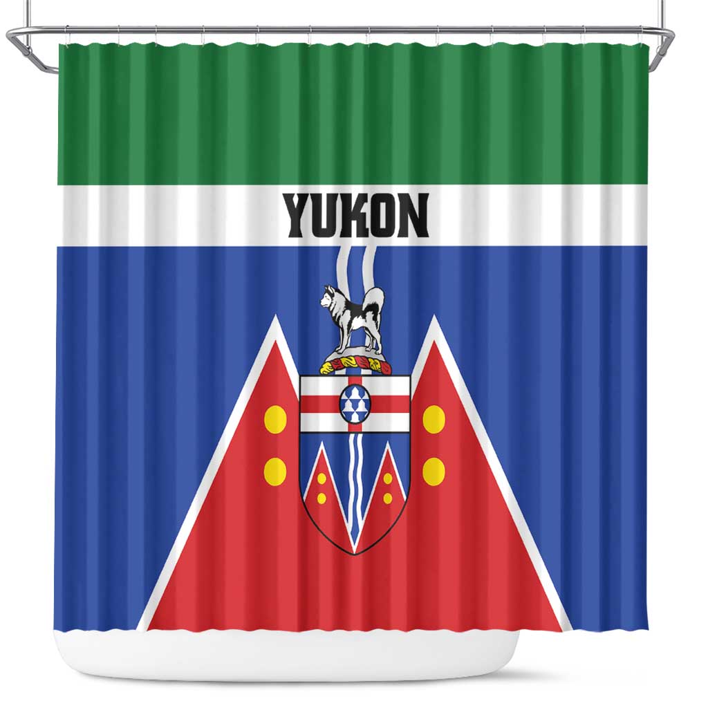 Canada Yukon Territories Shower Curtain Larger Than Life