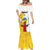 Personalized Canada Nunavut Territories Mermaid Dress Inuktitut Our Land Our Strength