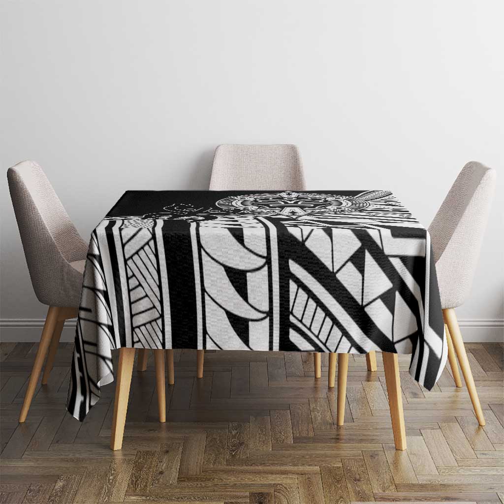 Taino Sun Traditional Tattoo Tablecloth Polynesian Pattern