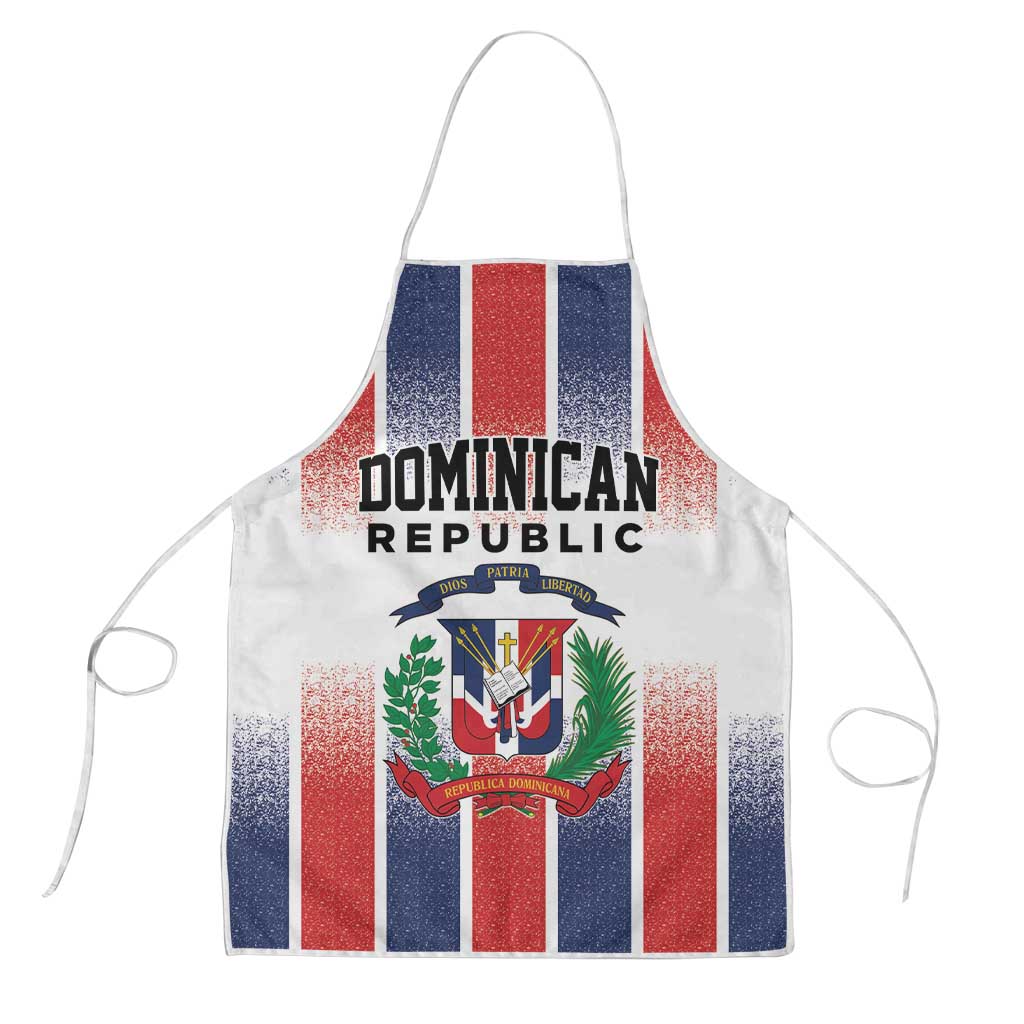Dominican Republic Apron Stripe Stylized