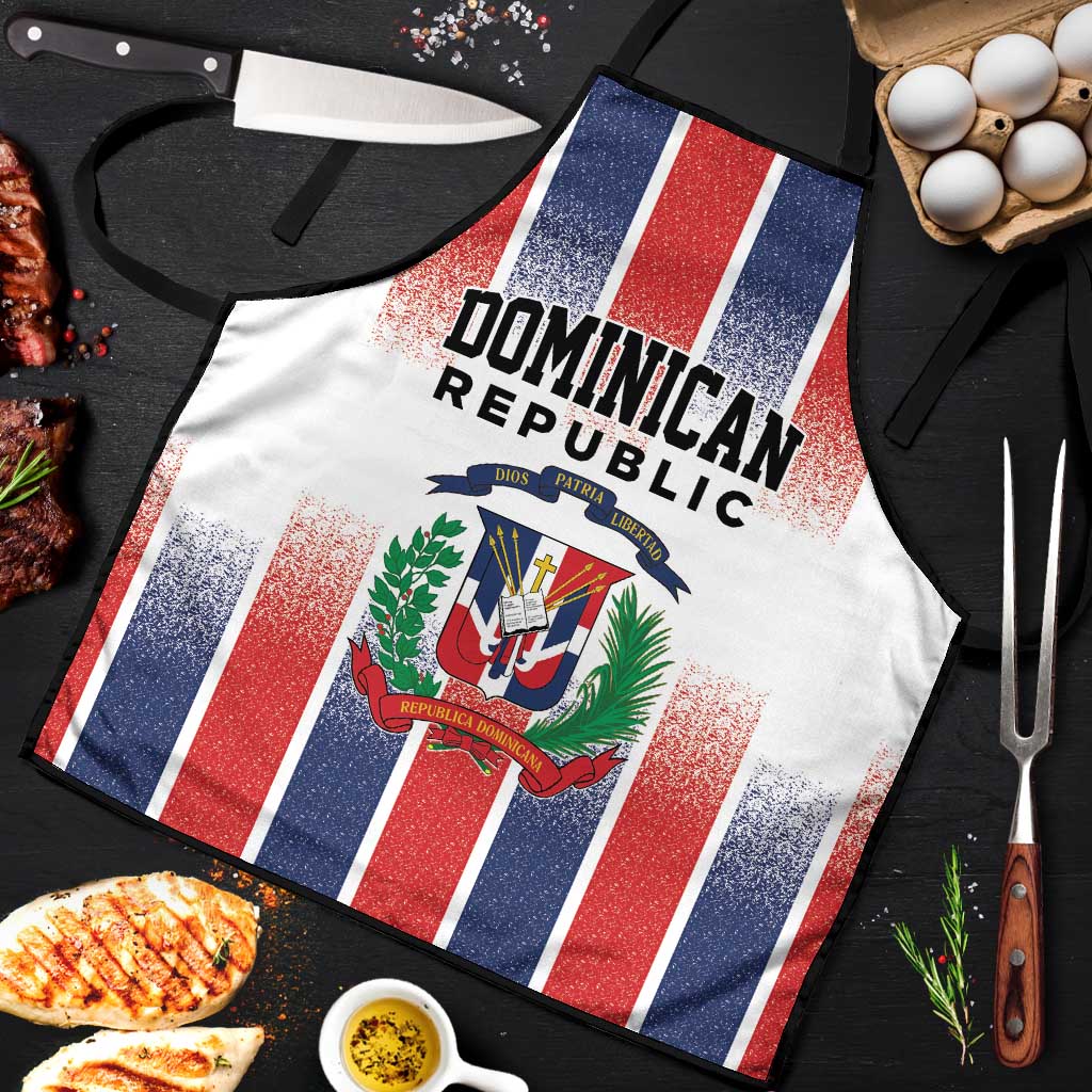 Dominican Republic Apron Stripe Stylized