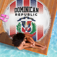 Dominican Republic Beach Blanket Stripe Stylized