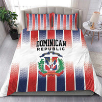 Dominican Republic Bedding Set Stripe Stylized