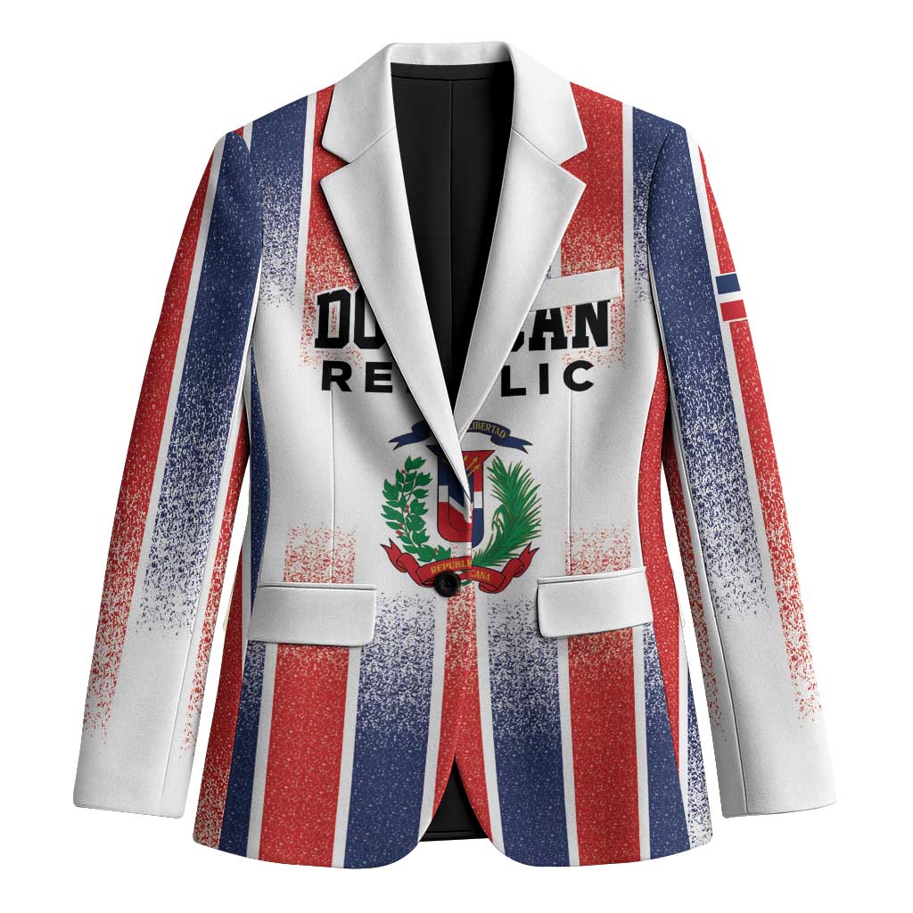 Personalized Dominican Republic Blazer Stripe Stylized