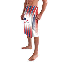 Personalized Dominican Republic Lavalava Stripe Stylized
