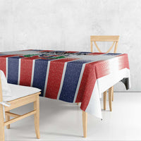 Dominican Republic Tablecloth Stripe Stylized
