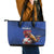 France 2024 Football Leather Tote Bag Allez Les Bleus - Wonder Print Shop