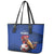 France 2024 Football Leather Tote Bag Allez Les Bleus - Wonder Print Shop