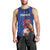 Custom France 2024 Football Men Tank Top Allez Les Bleus - Wonder Print Shop