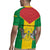 Sao Tome and Principe Independence Day Rugby Jersey Coat Of Arms Mix African Pattern - Wonder Print Shop