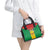 Sao Tome and Principe Independence Day Shoulder Handbag Coat Of Arms Mix African Pattern