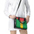 Sao Tome and Principe Independence Day Shoulder Handbag Coat Of Arms Mix African Pattern