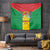 Sao Tome and Principe Independence Day Tapestry Coat Of Arms Mix African Pattern