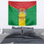 Sao Tome and Principe Independence Day Tapestry Coat Of Arms Mix African Pattern