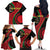 Malawi Independence Day Family Matching Off The Shoulder Long Sleeve Dress and Hawaiian Shirt Unity and Freedom - Wonder Print Shop