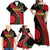 Malawi Independence Day Family Matching Off Shoulder Maxi Dress and Hawaiian Shirt Unity and Freedom - Wonder Print Shop