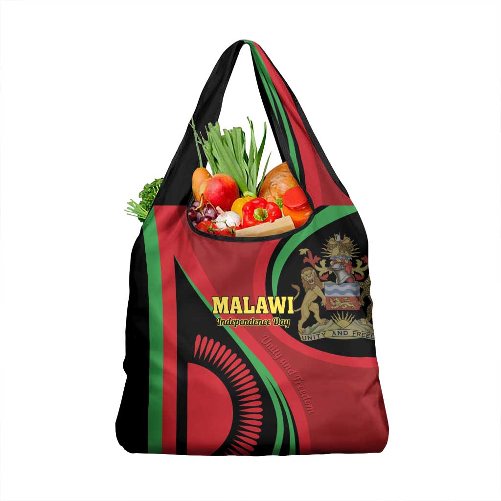 Malawi Independence Day Grocery Bag Unity and Freedom