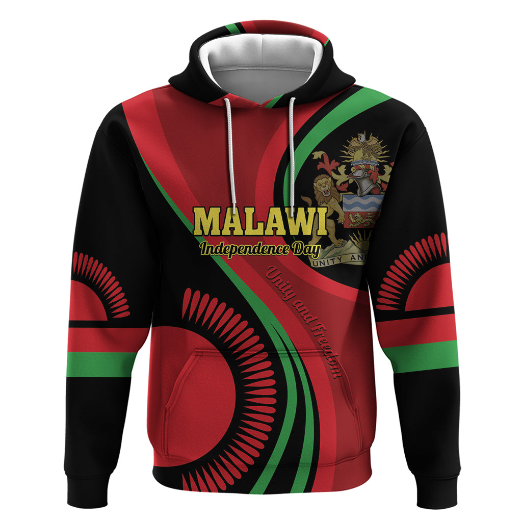 Malawi Independence Day Hoodie Unity and Freedom - Wonder Print Shop