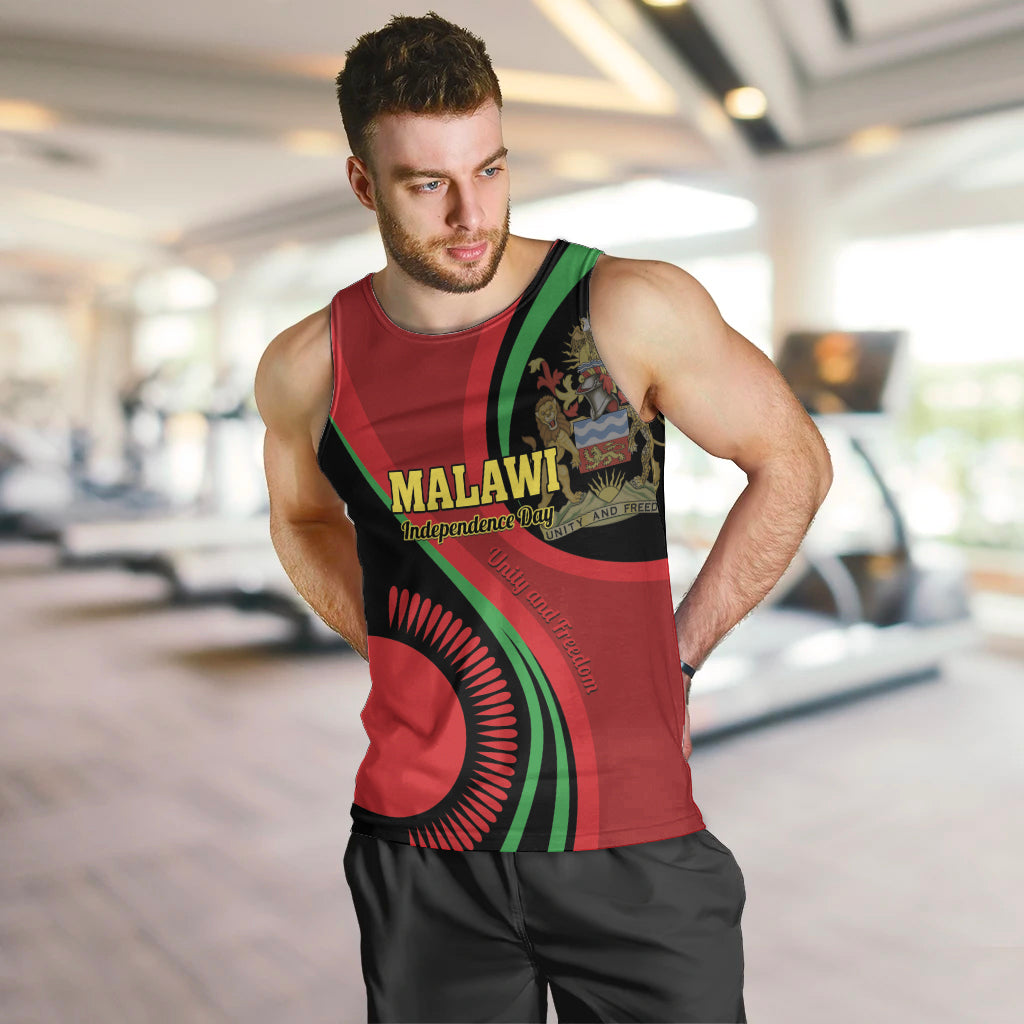 Malawi Independence Day Men Tank Top Unity and Freedom - Wonder Print Shop