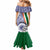 India Independence Day Mermaid Dress Indian Paisley Pattern - Wonder Print Shop