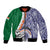 Personalised India Independence Day Bomber Jacket Indian Paisley Pattern - Wonder Print Shop