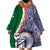 Personalised India Independence Day Wearable Blanket Hoodie Indian Paisley Pattern - Wonder Print Shop