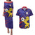 Philippines Football Couples Matching Puletasi Dress and Hawaiian Shirt Filipinas Lion Sporty Style - Wonder Print Shop