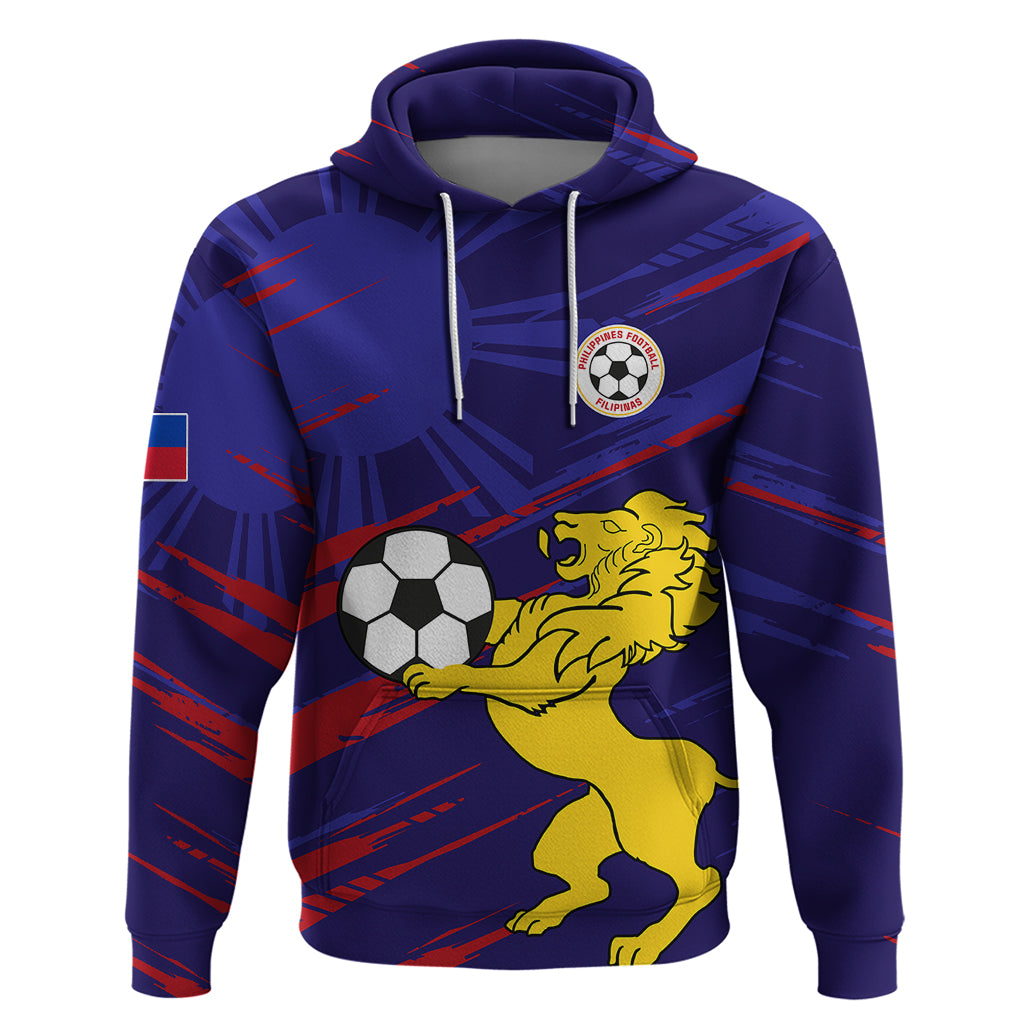 Philippines Football Hoodie Filipinas Lion Sporty Style - Wonder Print Shop