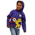 Philippines Football Kid Hoodie Filipinas Lion Sporty Style - Wonder Print Shop